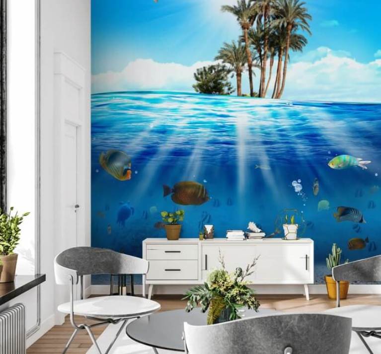 Tropical Fish Wallpaper Murals Wallsauce ZA