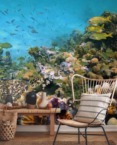 Coral ja Sea Life Taustakuva