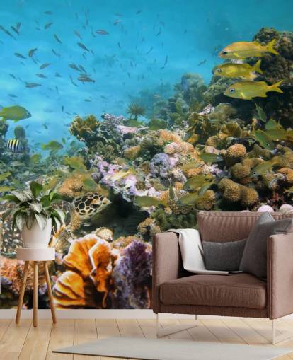 Korall och Sea Life Bakgrund Korall och Sea Life Bakgrund