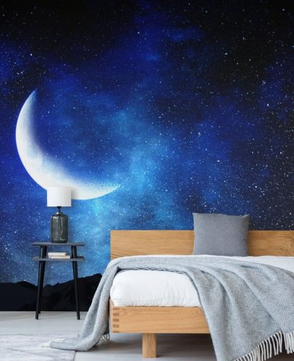 Blauer Mond Hintergrundbild