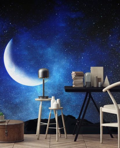Blue Moon behang