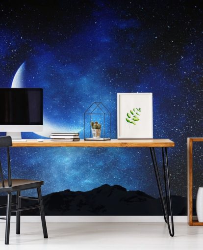 Blauer Mond Hintergrundbild