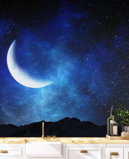 Carta da parati Blue Moon