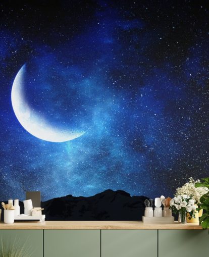 Carta da parati Blue Moon