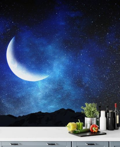 Carta da parati Blue Moon