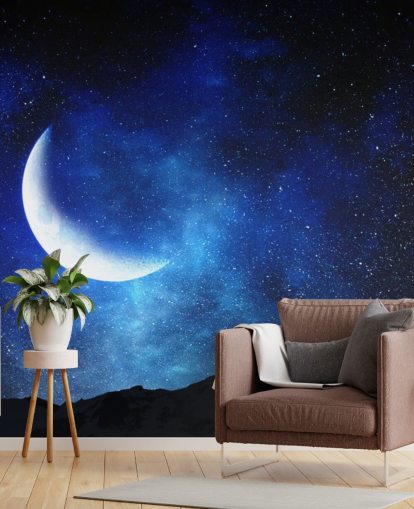 Blauer Mond Hintergrundbild