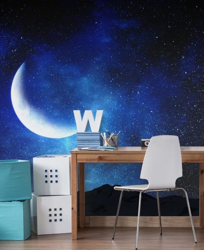 Blue Moon behang