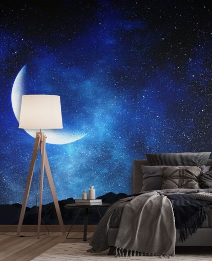 Blauer Mond Hintergrundbild