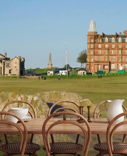 custom golf wallpaper mural called Swilcan Bridge, St Andrews Old Course