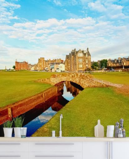 Fondo de pantalla de golf en la ciudad Fondo de pantalla de golf en la ciudad