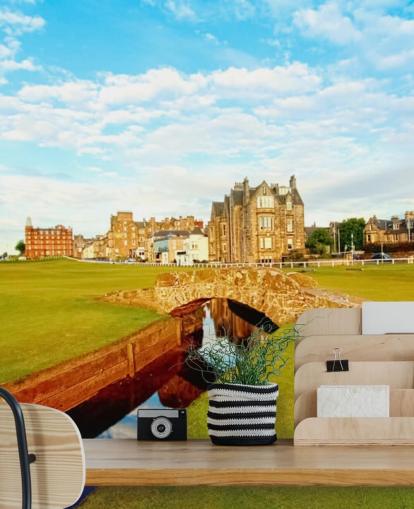 Sfondo Campo da Golf in Città