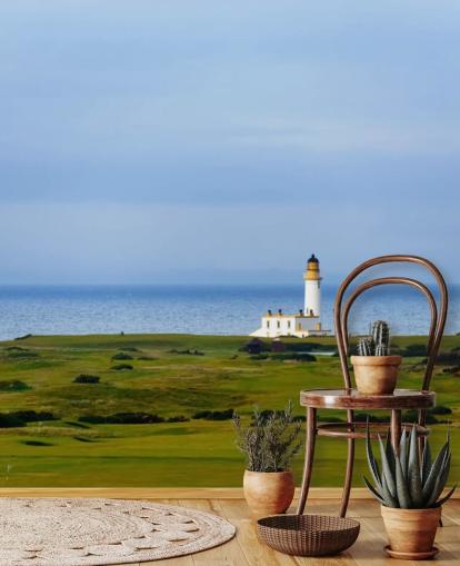 Fondo de pantalla de golf costero