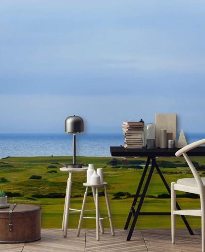 Coastal Golf Course Wallpaper