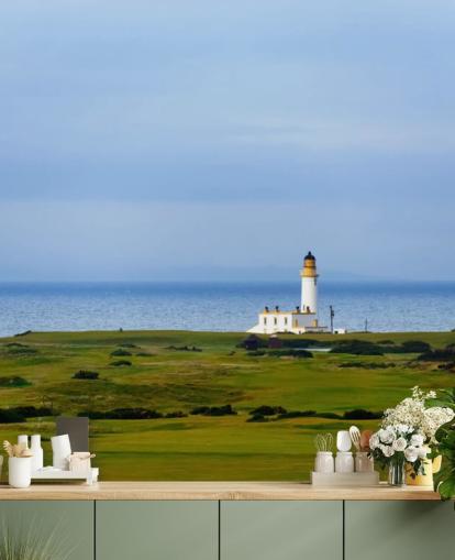 Coastal Golfplatz Wallpaper