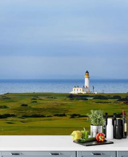 Coastal Golf Course Wallpaper