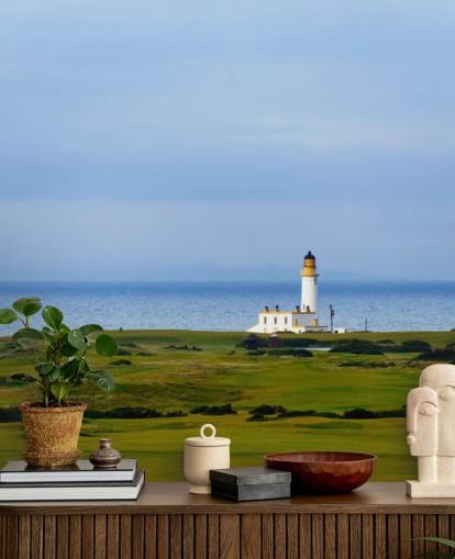 Coastal Golf Course Wallpaper