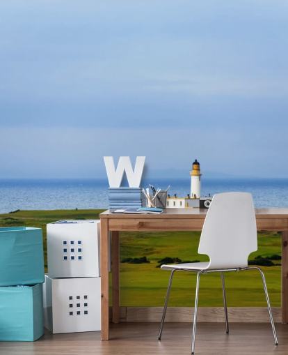 Coastal Golfplatz Wallpaper