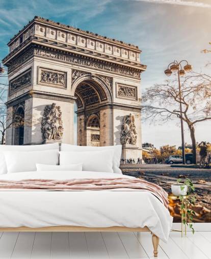Fond d'écran Arc de Triomphe par une journée ensoleillée
