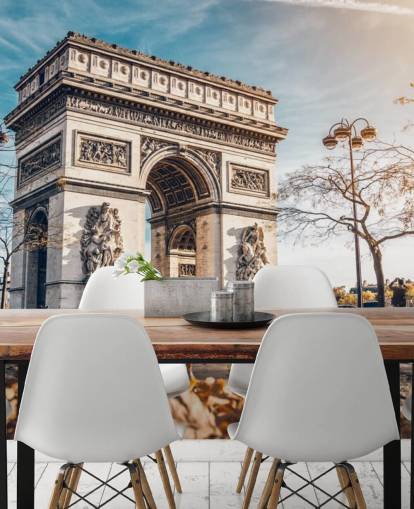 Fond d'écran Arc de Triomphe par une journée ensoleillée