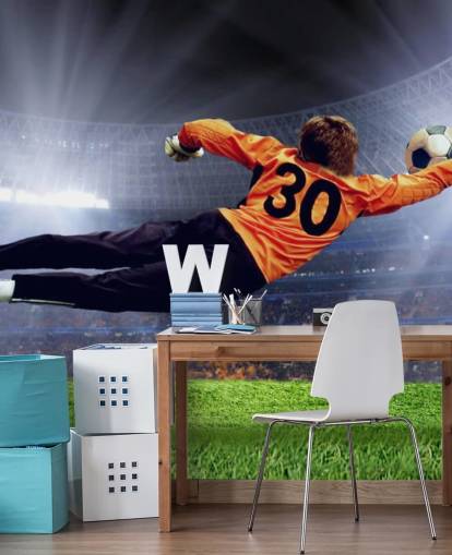 Keeper maakt een Save Wallpaper Mural