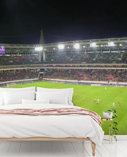 Panorama dello stadio di calcio Carta da parati calcio Panorama dello stadio di calcio Carta da parati calcio