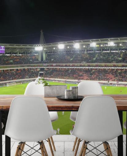 Panorama do estádio de futebol Papel de parede futebol