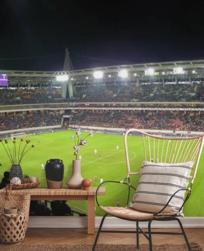 Panorama do estádio de futebol Papel de parede futebol