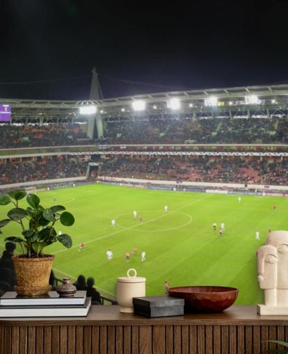 Panorama of Football Stadium Football Wallpaper