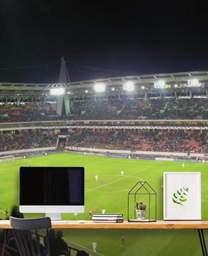 Panoraama jalkapallostadion Jalkapallo Taustakuva