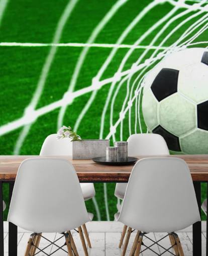 Mural de papel de parede Futebol na Rede