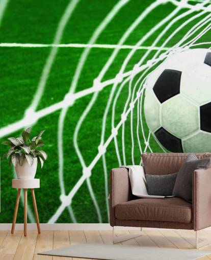 Mural de papel de parede Futebol na Rede