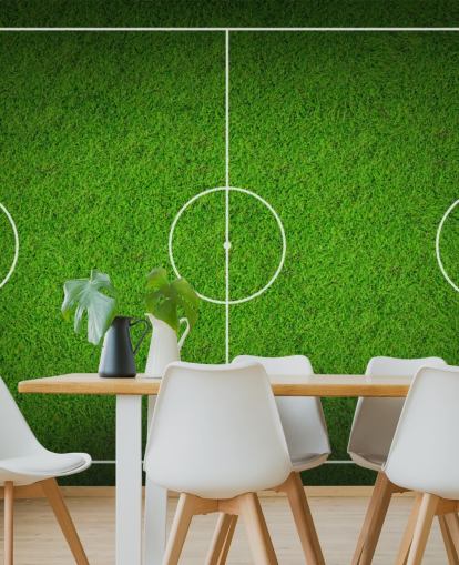 Textured Sky View Soccer Pitch Wallpaper Textured Sky View Soccer Pitch Wallpaper