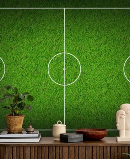 Textured Sky View Soccer Pitch Wallpaper Textured Sky View Soccer Pitch Wallpaper