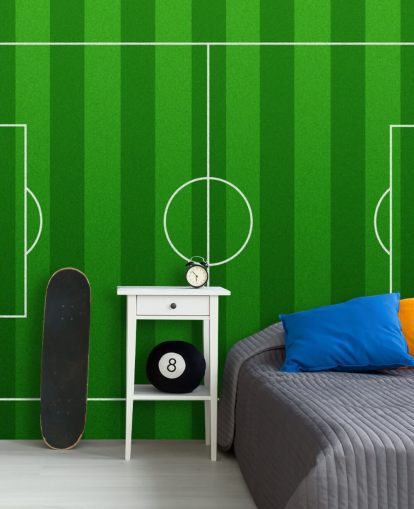 Animiertes Fußballfeld Wallpaper