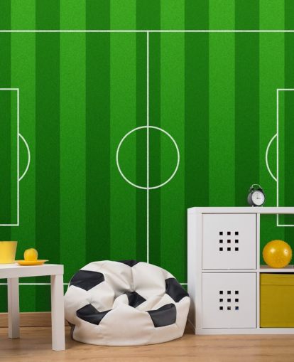 Animiertes Fußballfeld Wallpaper