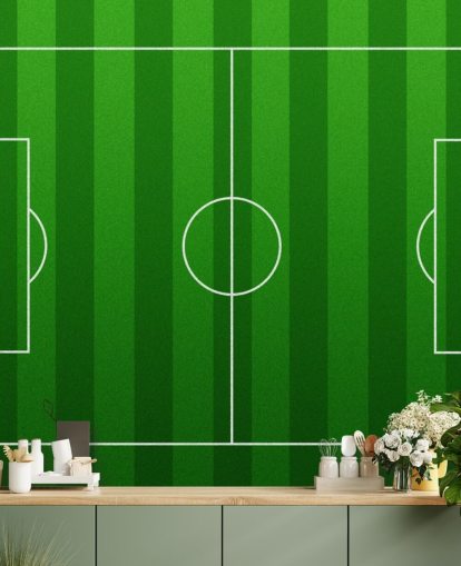 Animert Fotball Pitch Bakgrunn Animert Fotball Pitch Bakgrunn