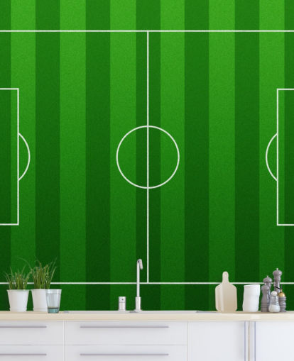 Fondo de pantalla de fútbol animado