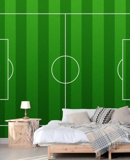 Animiertes Fußballfeld Wallpaper