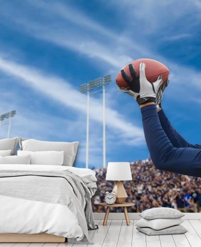 Fondo de pantalla de jugador de la NFL atrapando pelota Fondo de pantalla de jugador de la NFL atrapando pelota