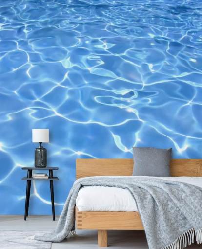 Sunny Swimming Pool Wallpaper