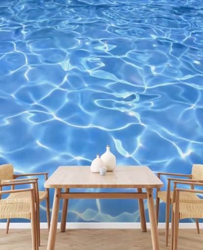 Sunny Swimming Pool Wallpaper