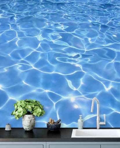 Sunny Swimming Pool Wallpaper Sunny Swimming Pool Wallpaper