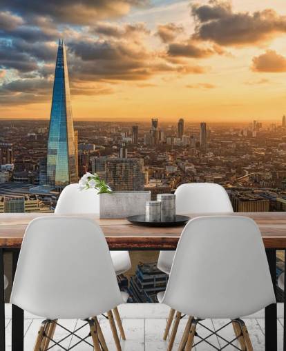 Shard Stadtbild bei Sonnenuntergang Wallpaper Shard Stadtbild bei Sonnenuntergang Wallpaper