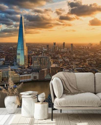 Shard Cityscape at Sunset Wallpaper