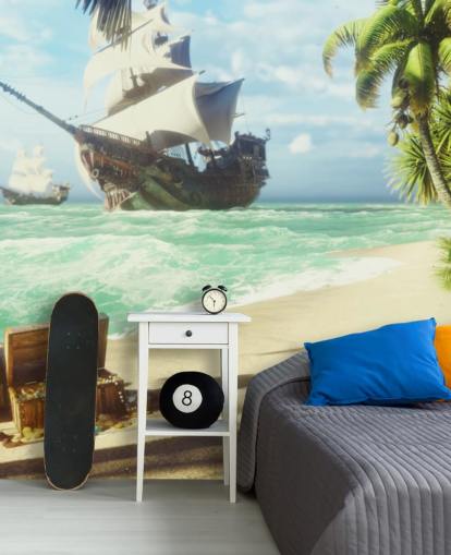 Fondo de pantalla de cofre del tesoro