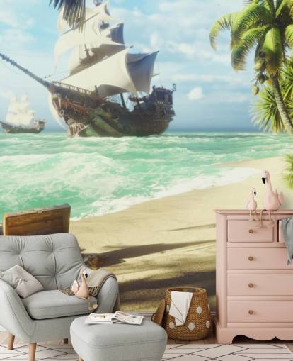 Fondo de pantalla de cofre del tesoro