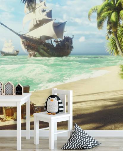 Fondo de pantalla de cofre del tesoro