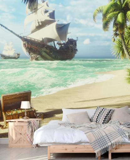 Fondo de pantalla de cofre del tesoro