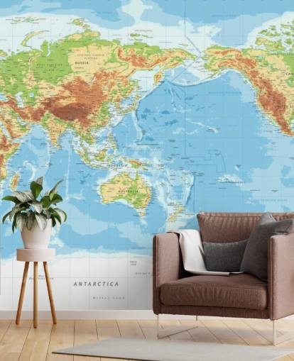 Educational World Map Wallpaper Educational World Map Wallpaper