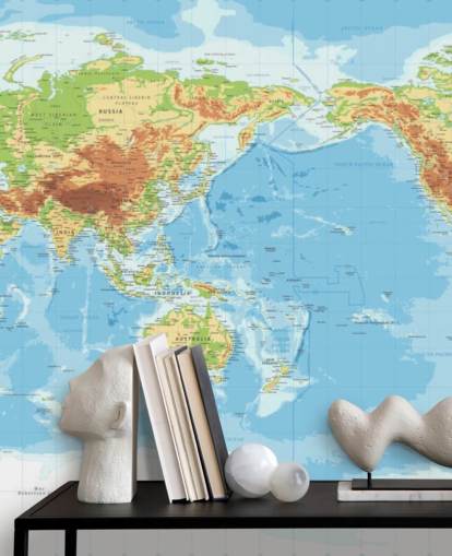 Educational World Map Wallpaper Educational World Map Wallpaper